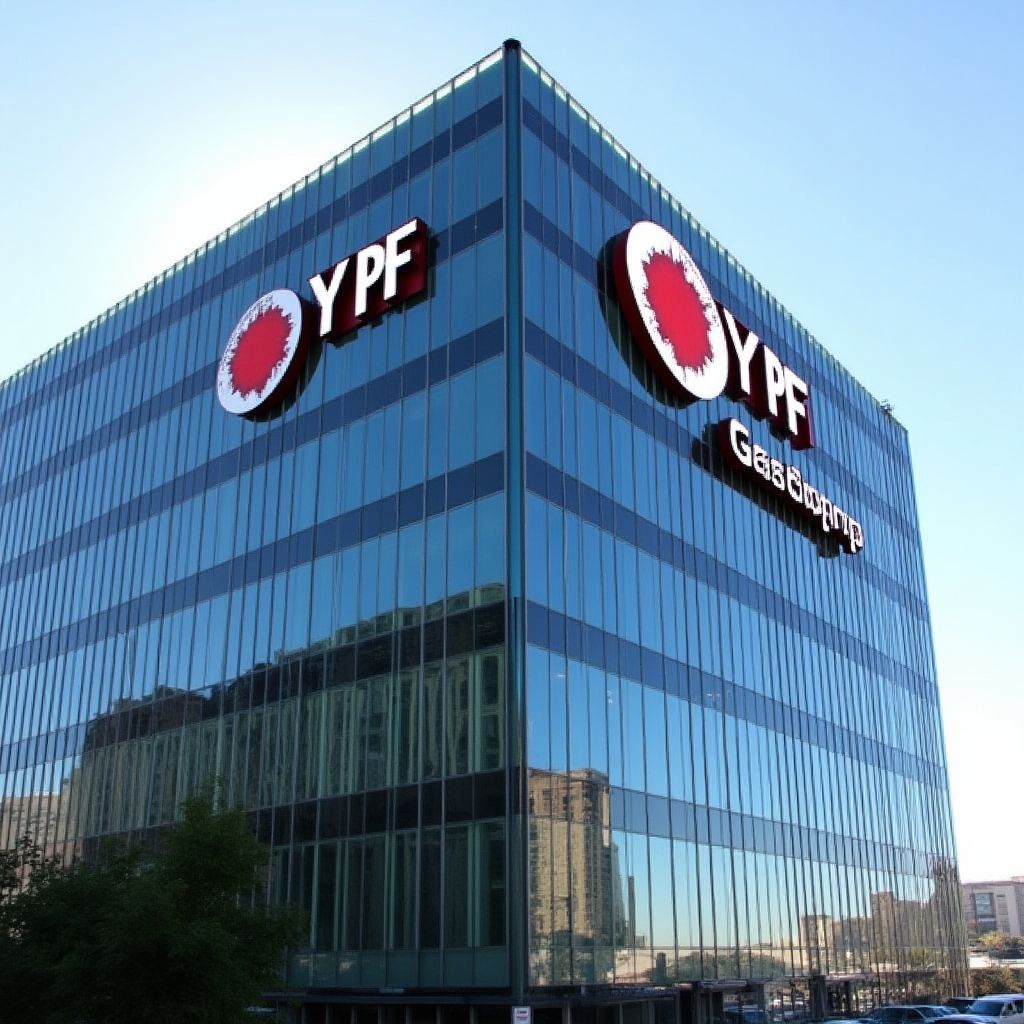 Sede central de YPF en Buenos Aires